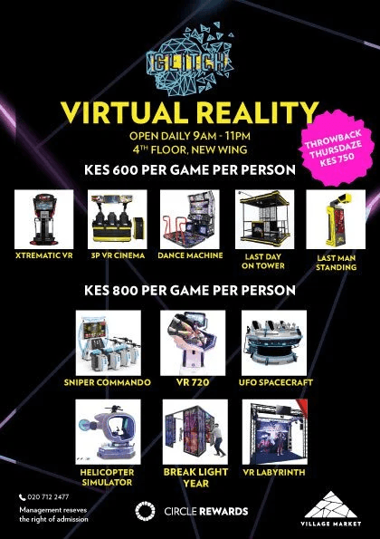 Virtual Reality event poster