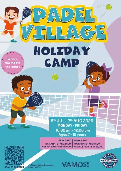 Networks Padel Holiday Camp! event poster