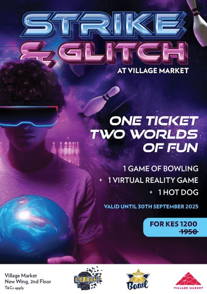 STRIKE & GLITCH event poster
